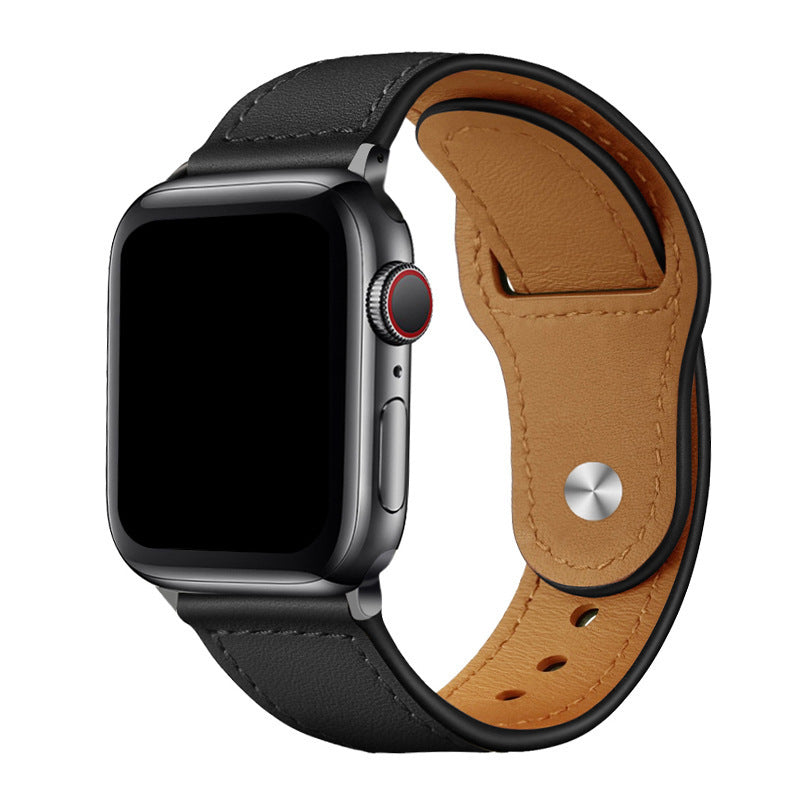 Rivon Leather Loop Band Compatible With Apple Watch | Lersk