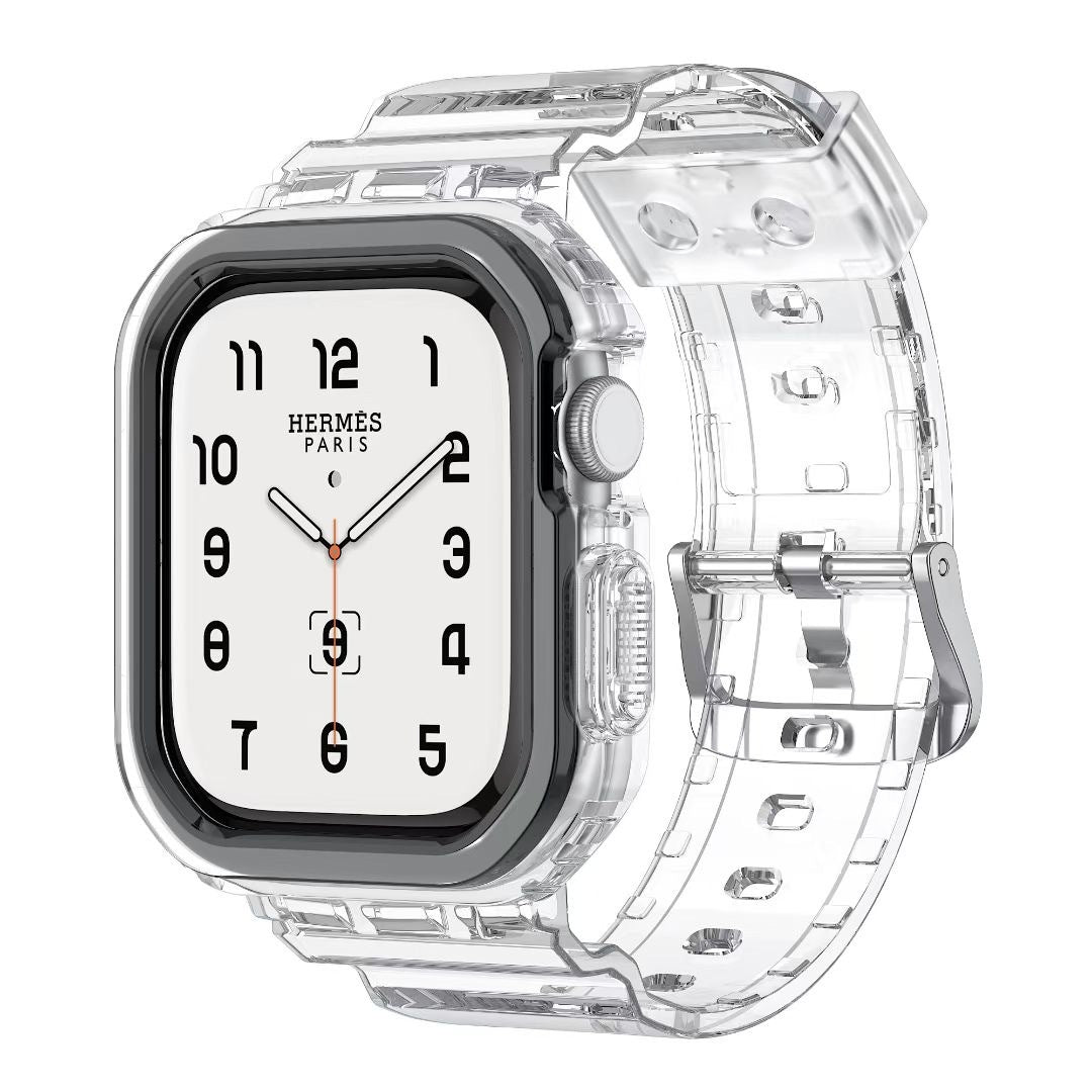 Clear TPU Band For Apple Watch Series 10 | Lersk