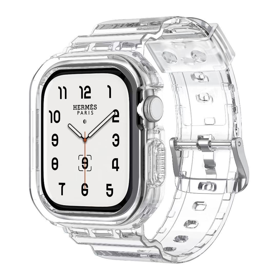 Clear TPU Band For Apple Watch Series 10 | Lersk