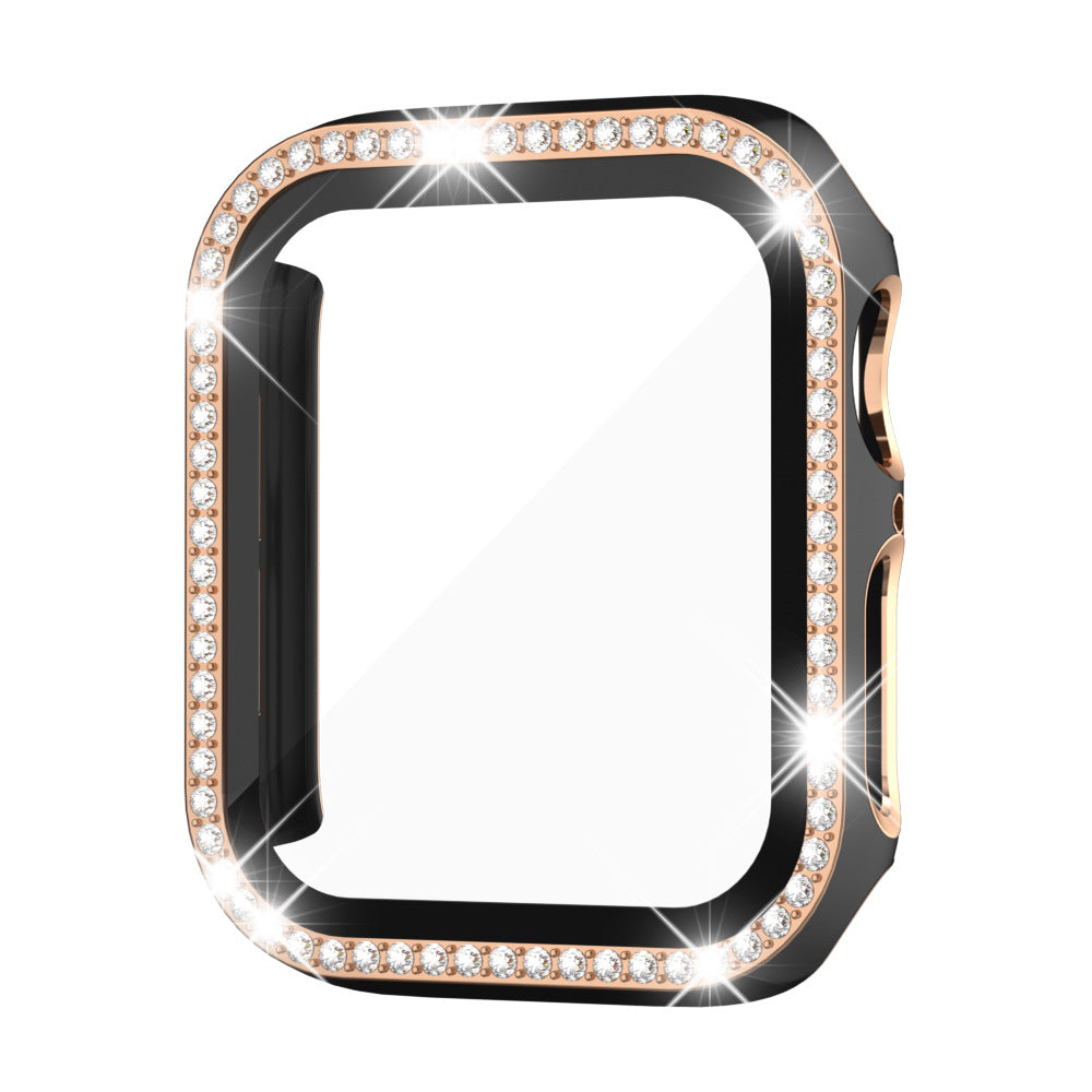 GlimmerGuard pouzdro z tvrzeného skla s kamínky pro Apple Watch | Lersk