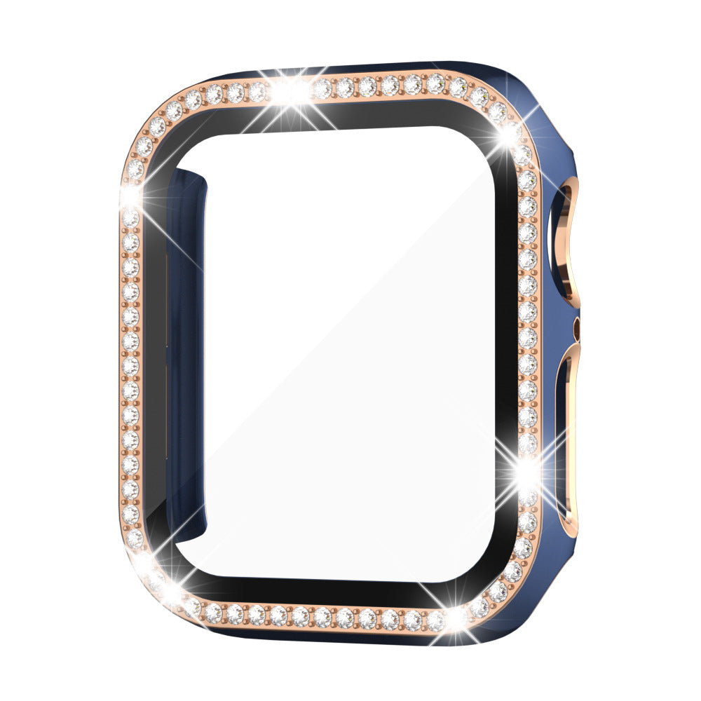 GlimmerGuard pouzdro z tvrzeného skla s kamínky pro Apple Watch | Lersk