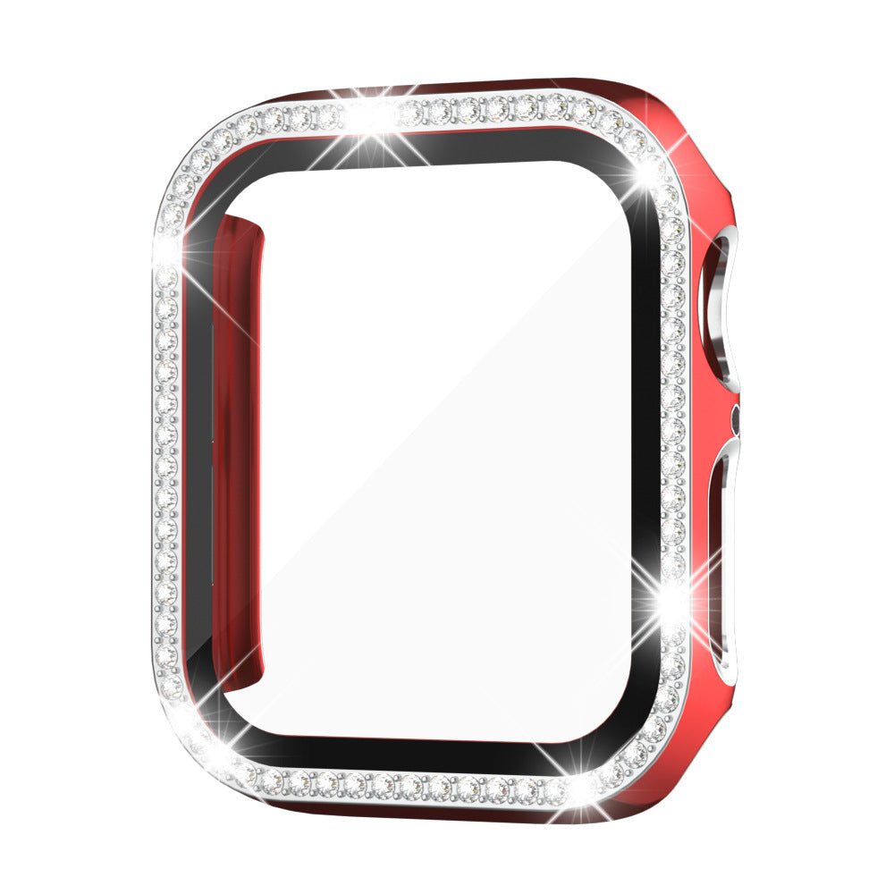 GlimmerGuard pouzdro z tvrzeného skla s kamínky pro Apple Watch | Lersk