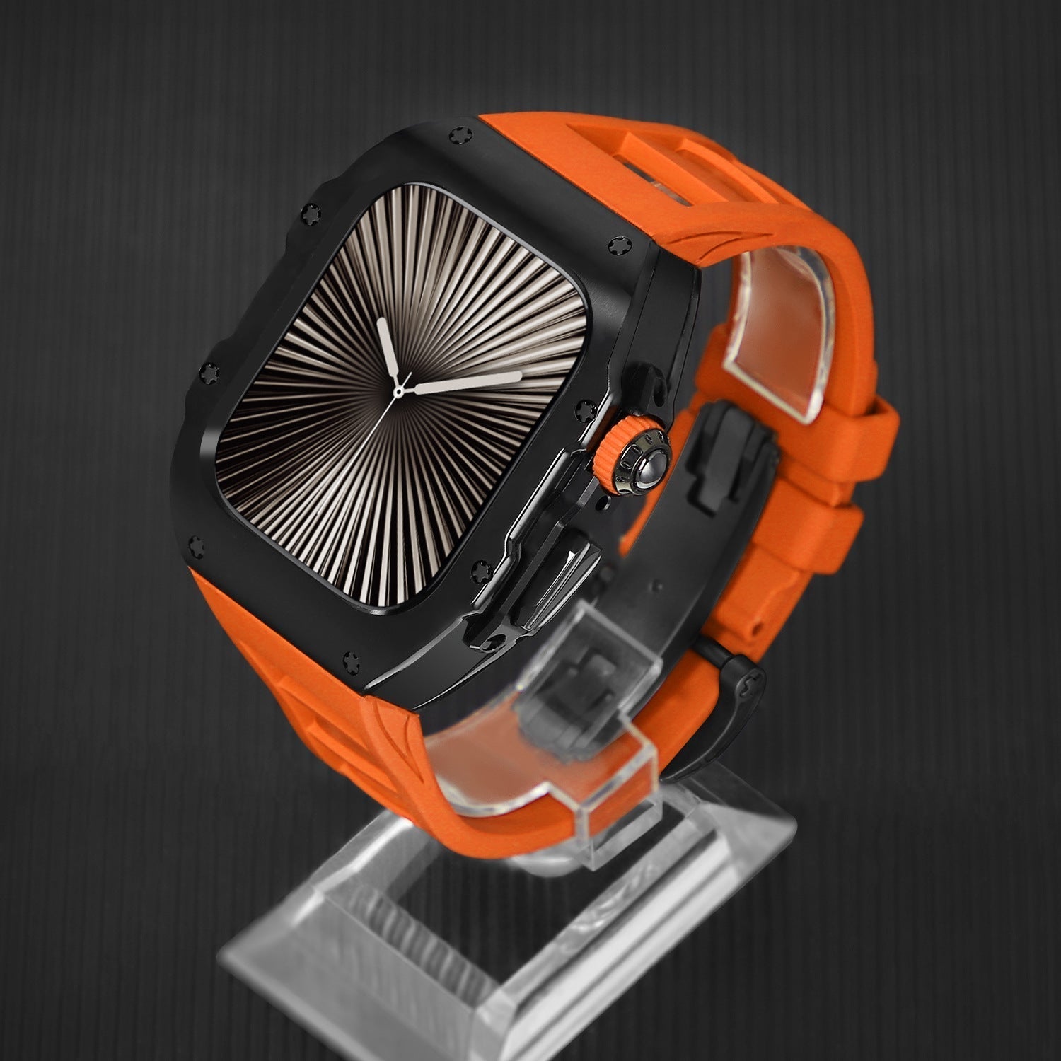 NovaGuard Electroplated Fluoroelastomer Band for Apple Watch | Lersk