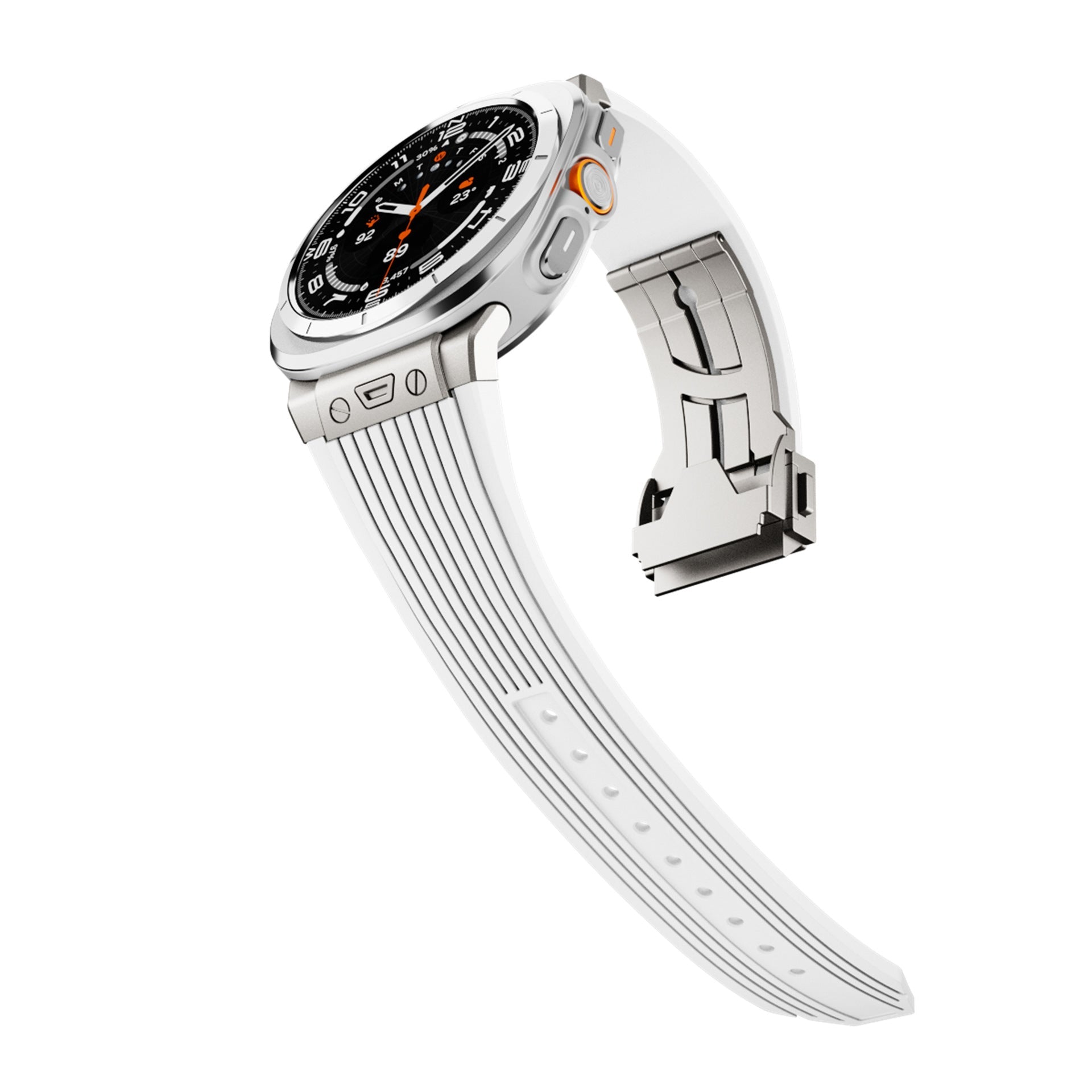 Mavero | Streamlined Silicone Strap For Samsung Watch Ultra | Lersk