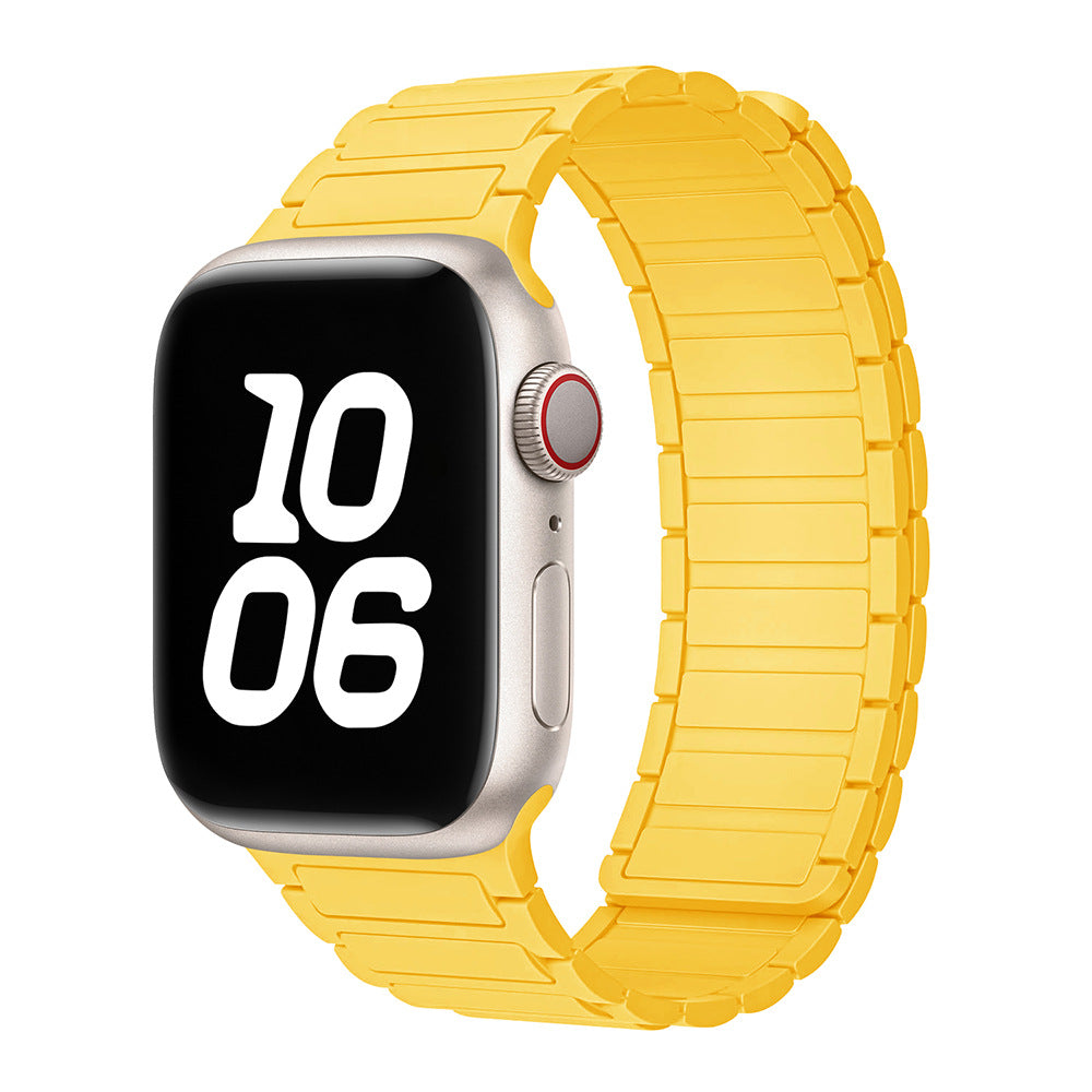 Magnetický silikonový řemínek s poutkem pro Apple Watch | Lersk