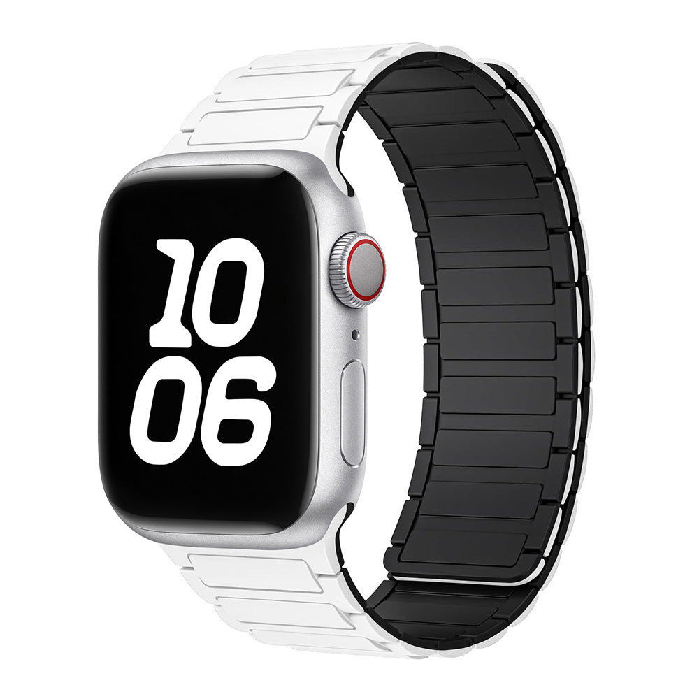 Magnetický silikonový řemínek s poutkem pro Apple Watch | Lersk