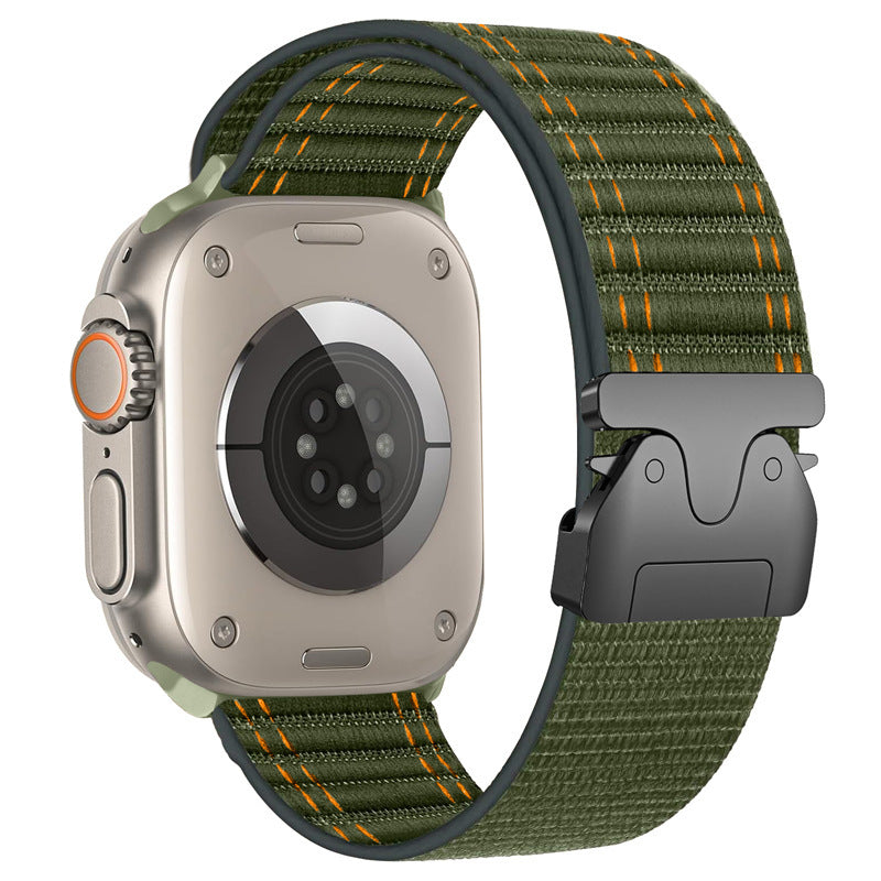 Navelle Nylonarmband mit Wellenmuster und Fallschirmschnalle für Apple Watch | Lersk