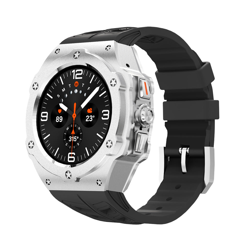 Orvyn 47mm Aluminum Case Mod Kit for Samsung Ultra in Silver | Lersk