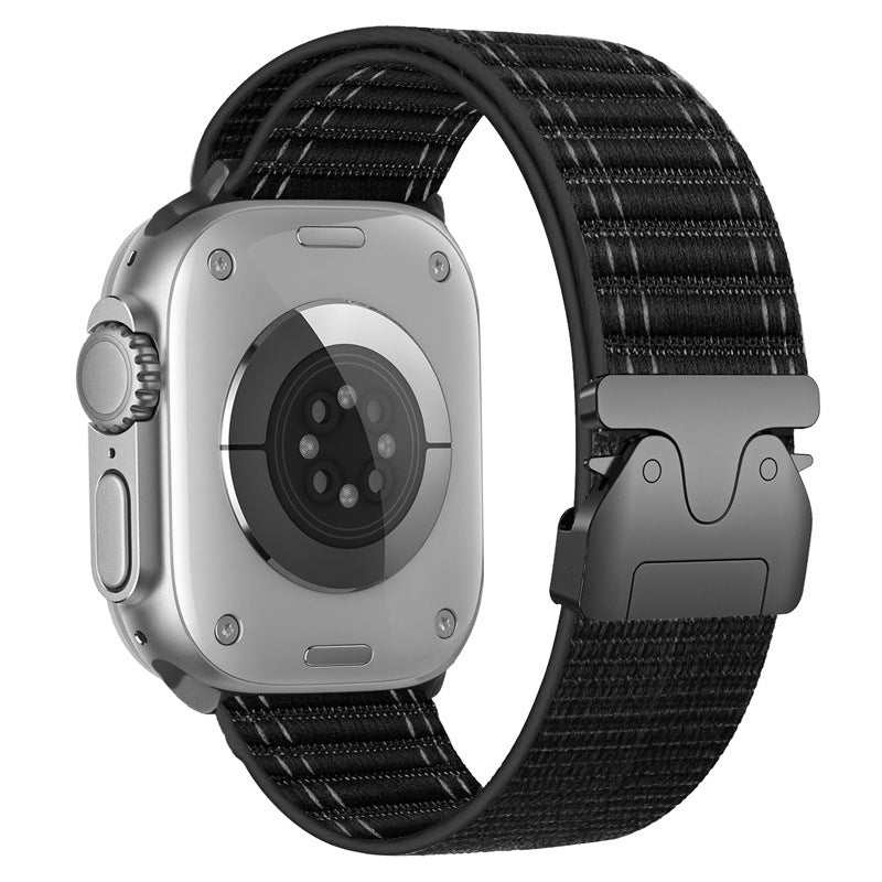 Navelle Nylonarmband mit Wellenmuster und Fallschirmschnalle für Apple Watch | Lersk