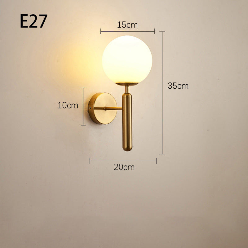 AuraNova Wall Sconce Modern Energy Saving Bedroom Lamp | Lersk