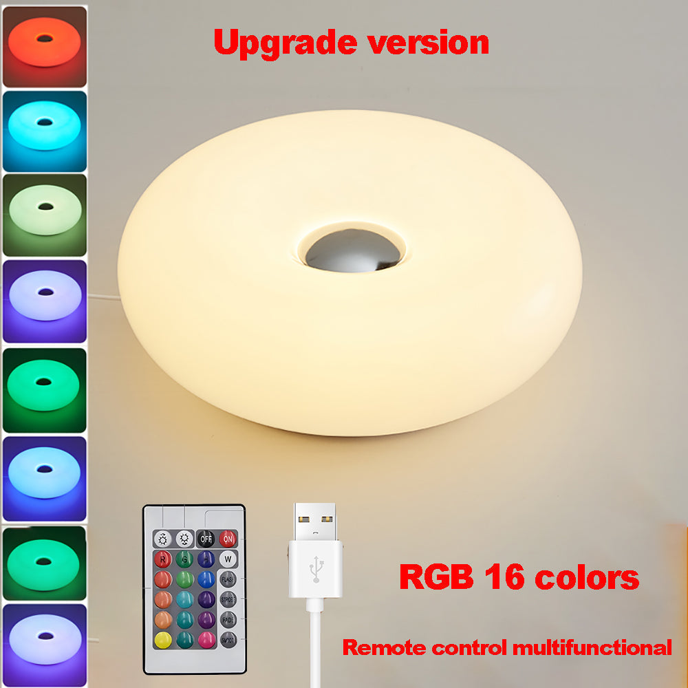 USB RGB Table Lamp With Touch Control Dimmable 16 Colors For Bedroom And Desk | Lersk