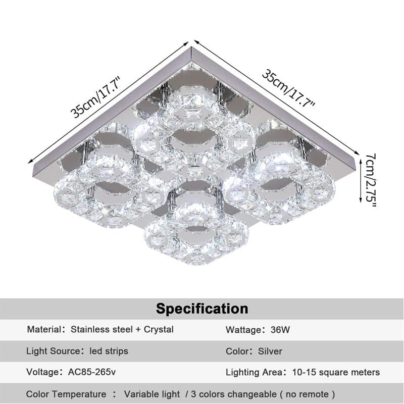 Langley Vier-Ring-Kronleuchter | Lersk