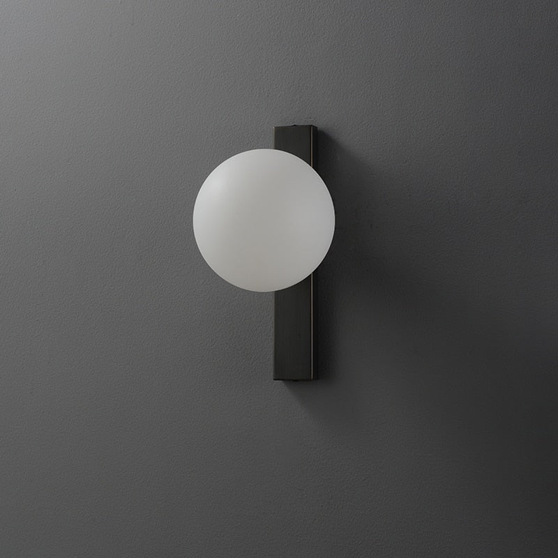 Applique da parete Aure Copper Circ LED per interni nordici | Lersk
