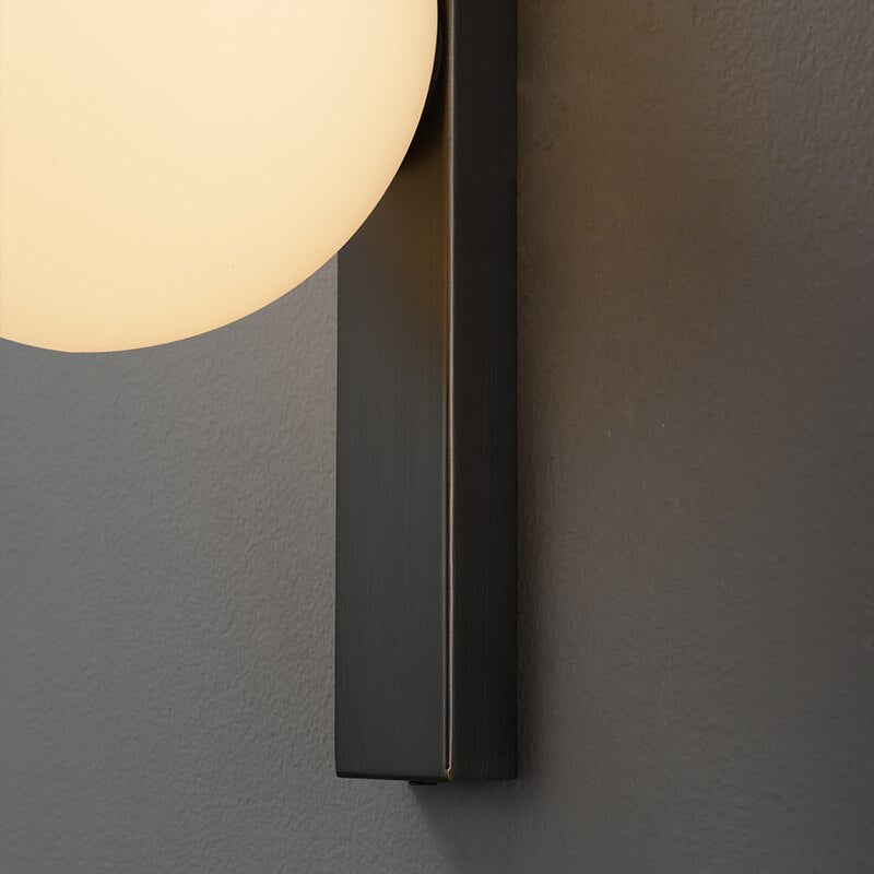 Applique da parete Aure Copper Circ LED per interni nordici | Lersk