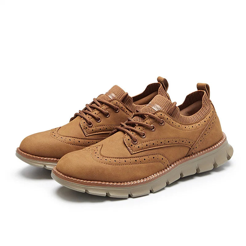 Pantofi Derby cu detaliu Wingtip | Lersk