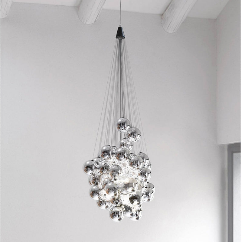 Modern Crystal Pendant Lamp – Elegant LED Ceiling Fixture For Living Rooms And Bedrooms | Lersk