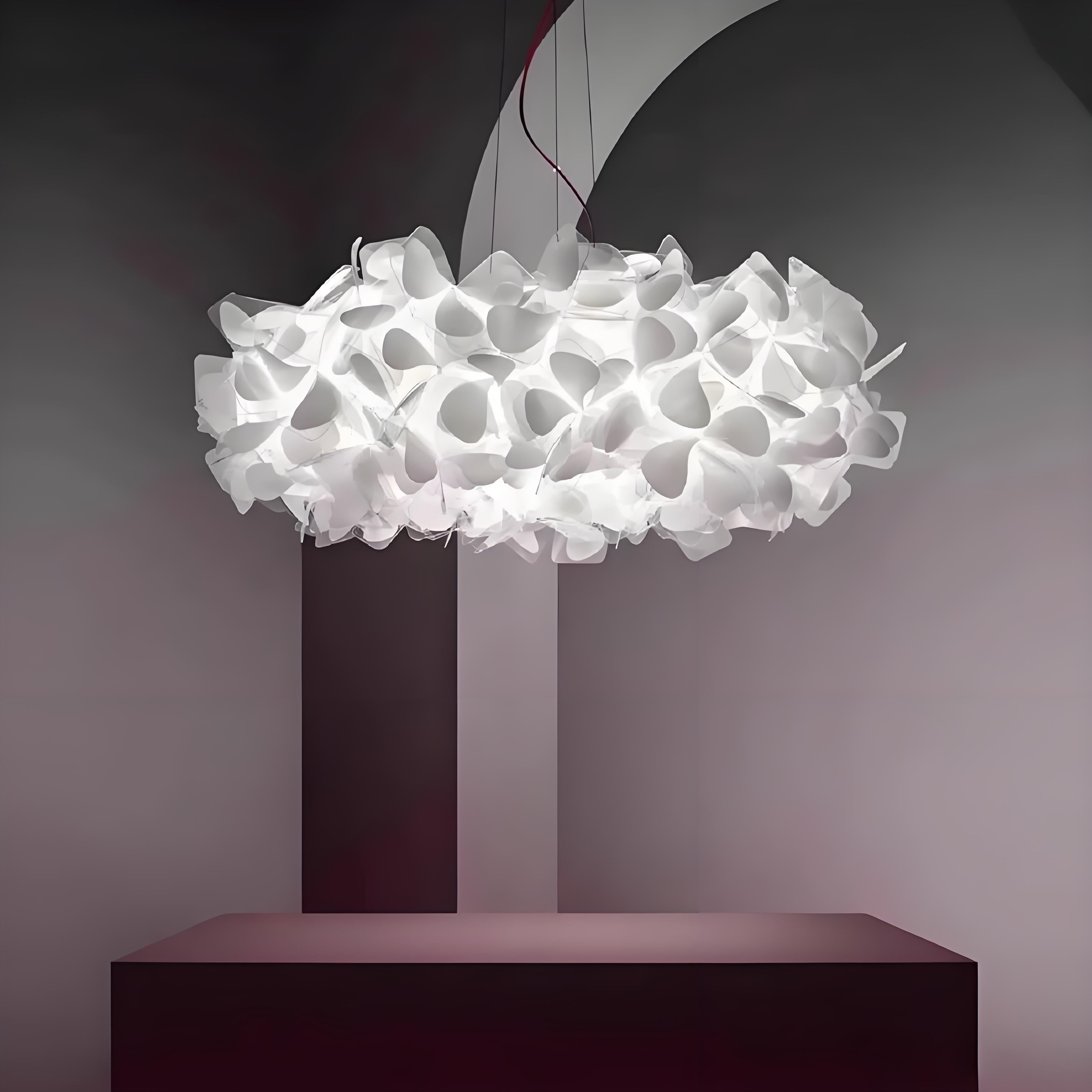 Modern Crystal Pendant Lamp – Elegant LED Ceiling Fixture For Living Rooms And Bedrooms | Lersk