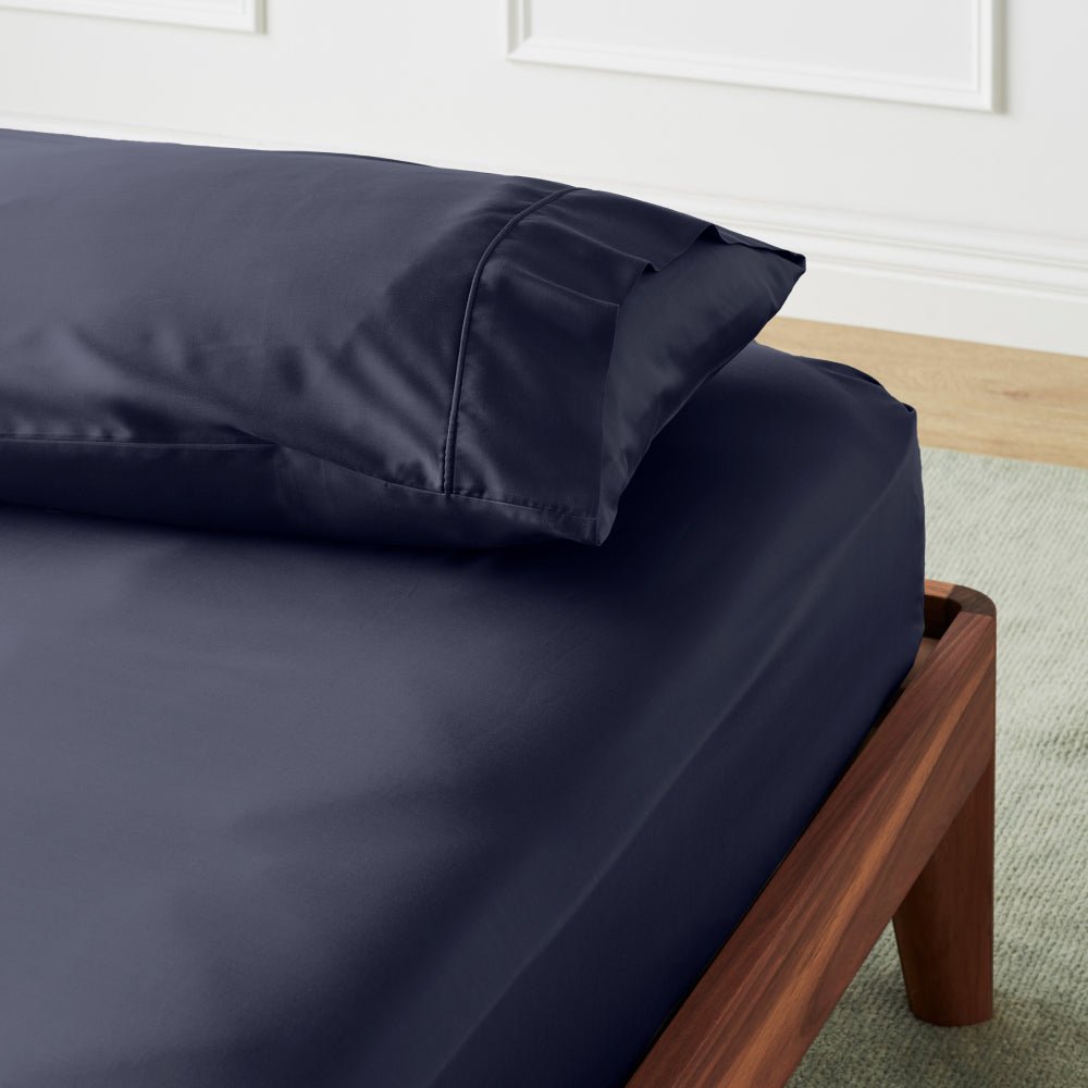 LumiSateen Fitted Sheet med Trækul til Frisk Søvn | Lersk