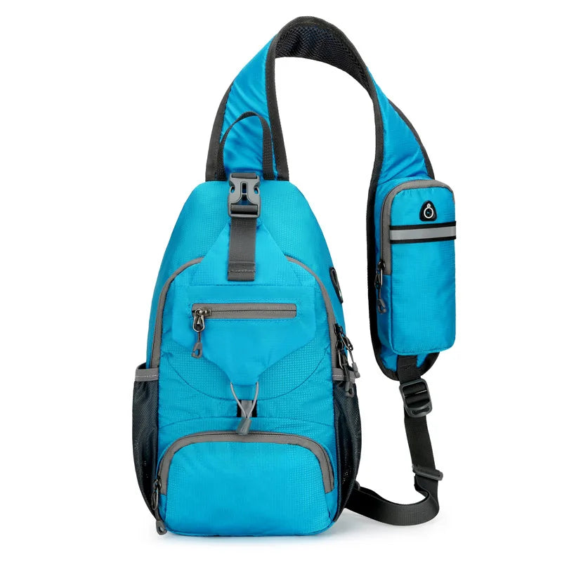 SecurePack Anti-Theft Waterproof Multi-Pocket Shoulder Backpack Lightweight Crossbody Travel Bag | Lersk