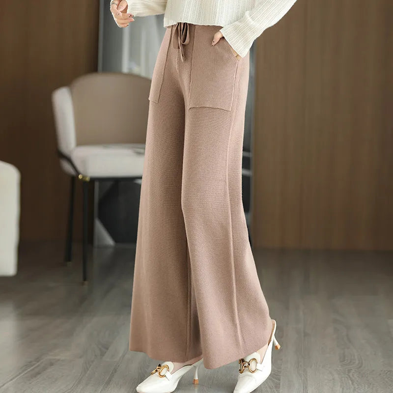 Aveline | Breathable Wool Sweatpants | Lersk