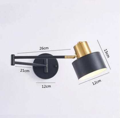NovaLume Touch-Sensor Wall Light With Swing Arm LED | Lersk
