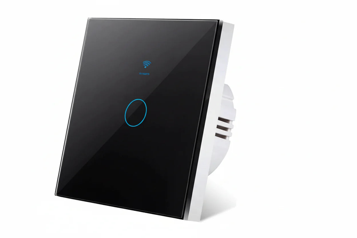 WiFi Smart Touch Light Switch with Alexa and Google Home No Neutral Wire Required | Lersk