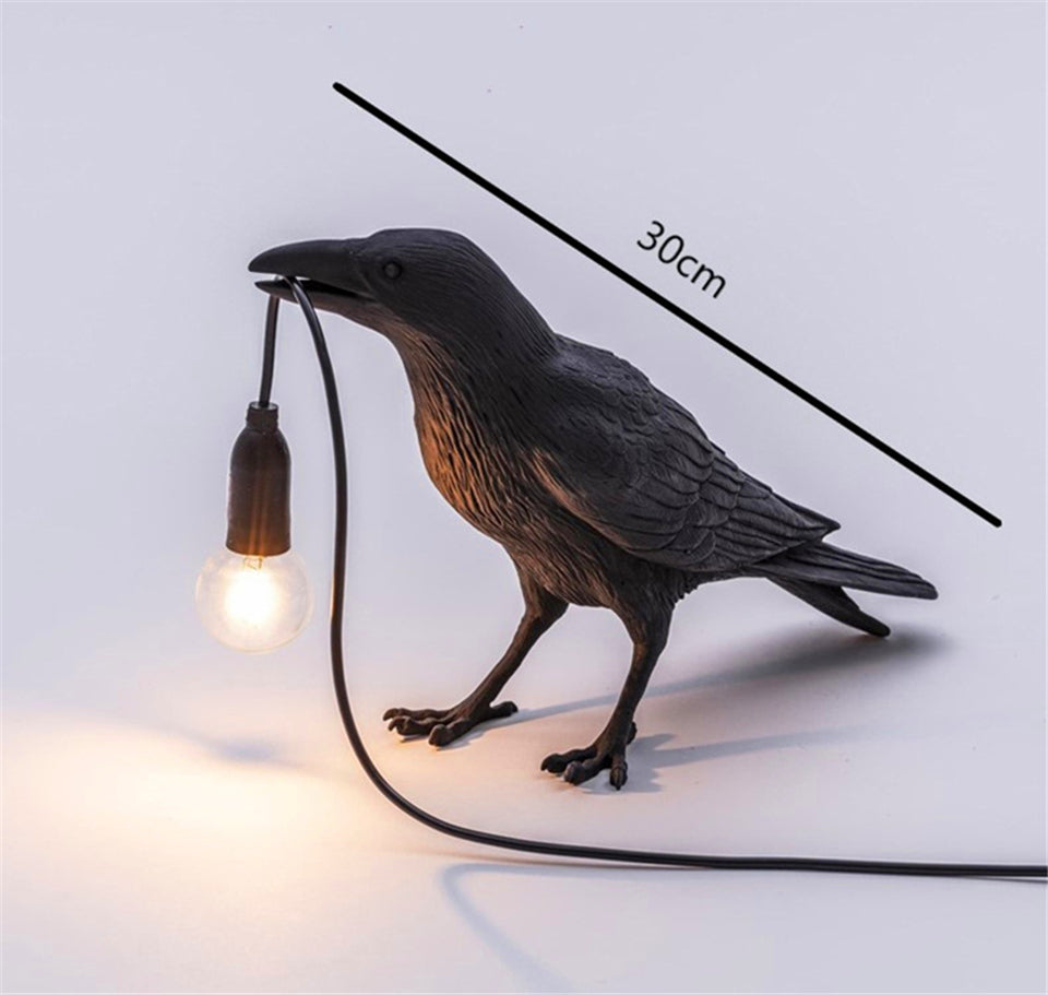 FeatherGlow ptačí nástěnné světlo teplé LED ambientní dekorativní lampa | Lersk