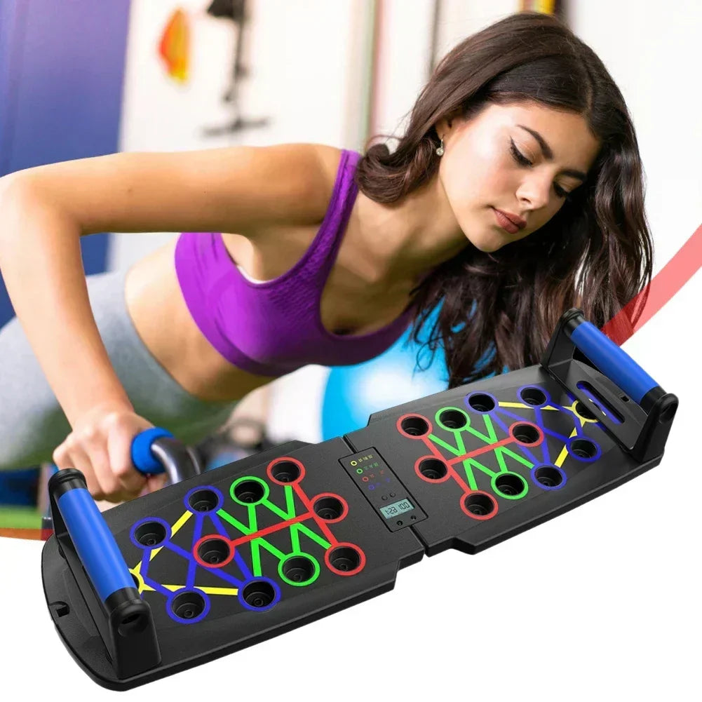 Push-up deska 30 v 1 digitální cvičení celého těla pro domácí fitness nadšence | Lersk