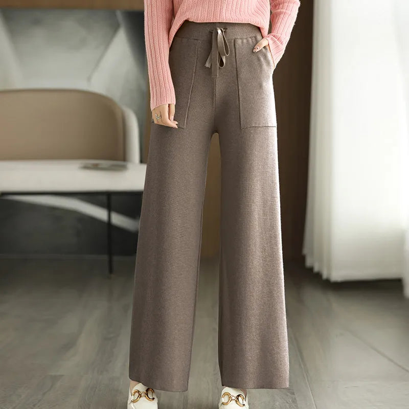 Aveline | Breathable Wool Sweatpants | Lersk