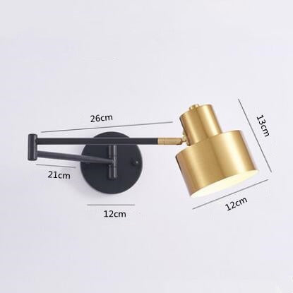 NovaLume Touch-Sensor Wall Light With Swing Arm LED | Lersk