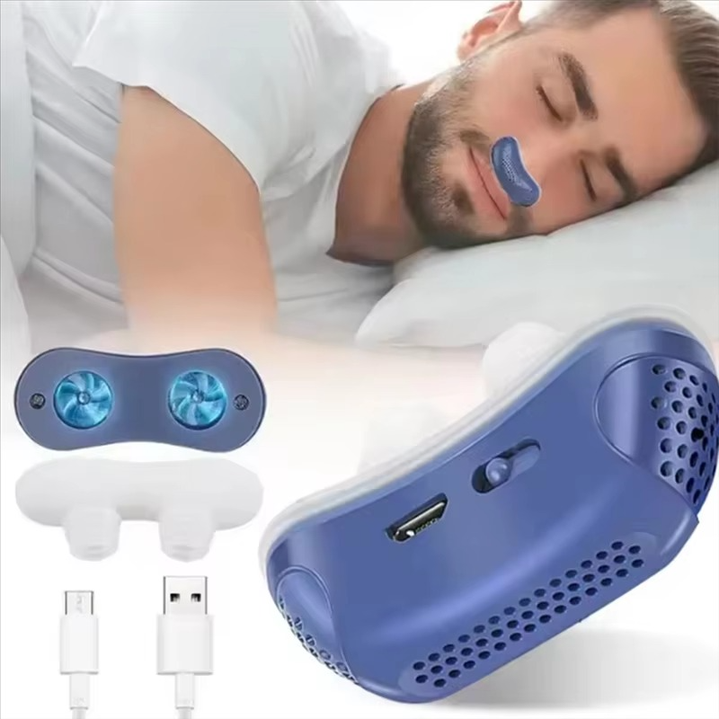 Adjustable Electric Anti Snoring Device With Custom Airflow For Quiet Restful Nights | Lersk