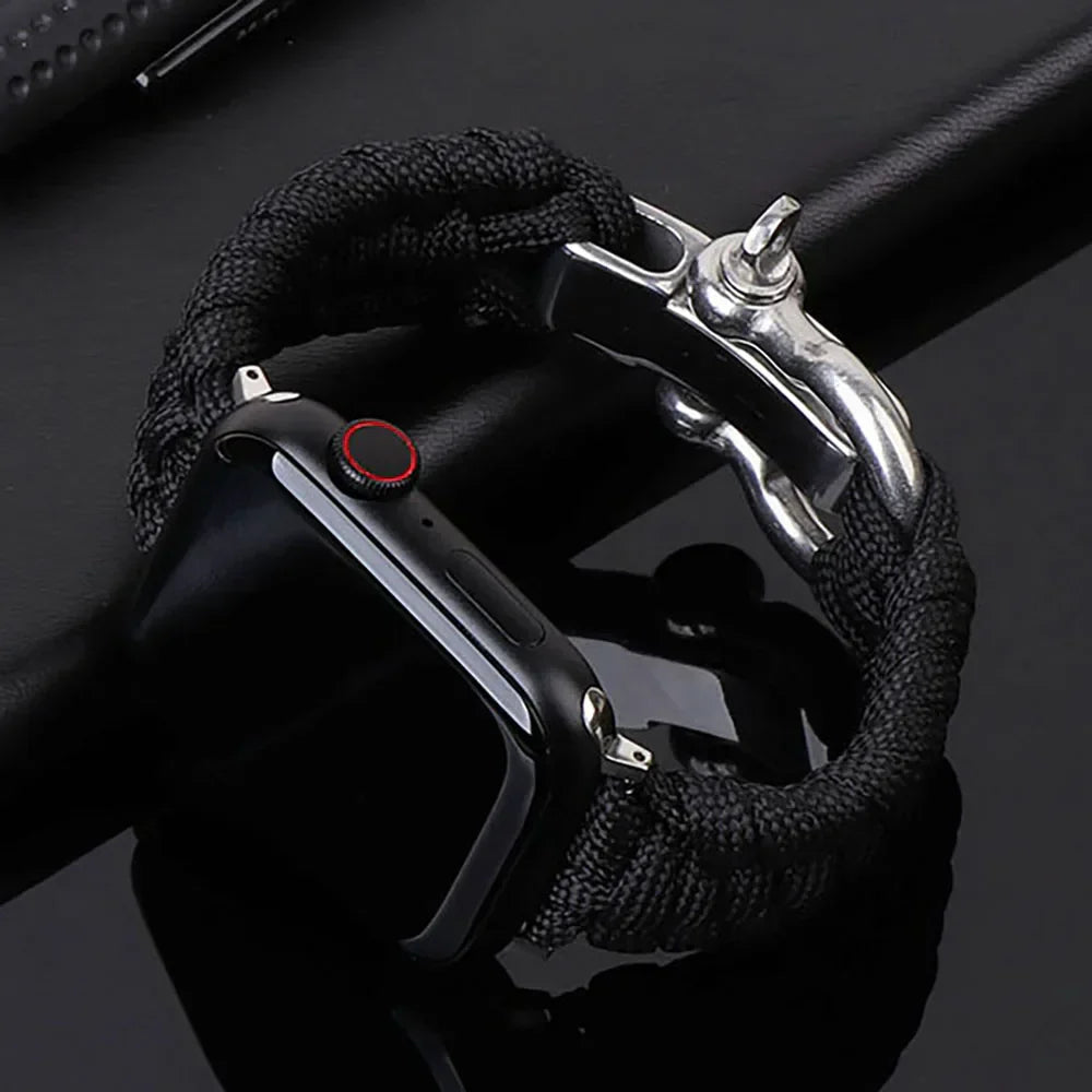 RidgeLine Adjustable Nylon-Braided Apple Watch Band | Lersk