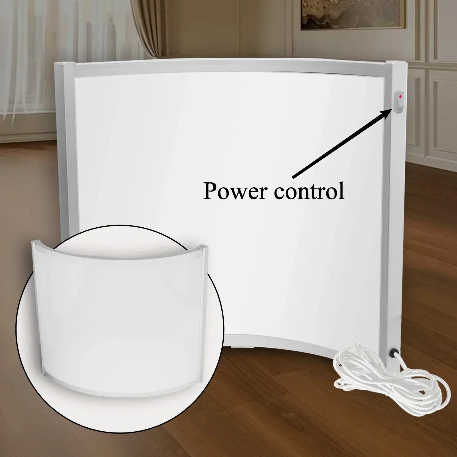 Vireluxe 300W Infrared Heating Panel For Home Office | Lersk