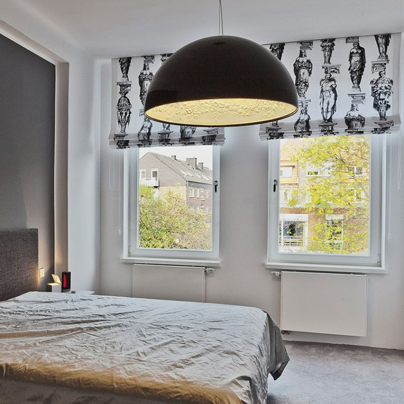 Solara Ember Dining Room Mid-Century Pendant Light With Dimmable LED Glow | Lersk