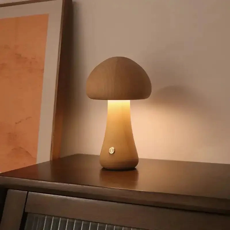 LuminaMoss LED noční světlo s houbou a dotykovým stmívačem | Lersk
