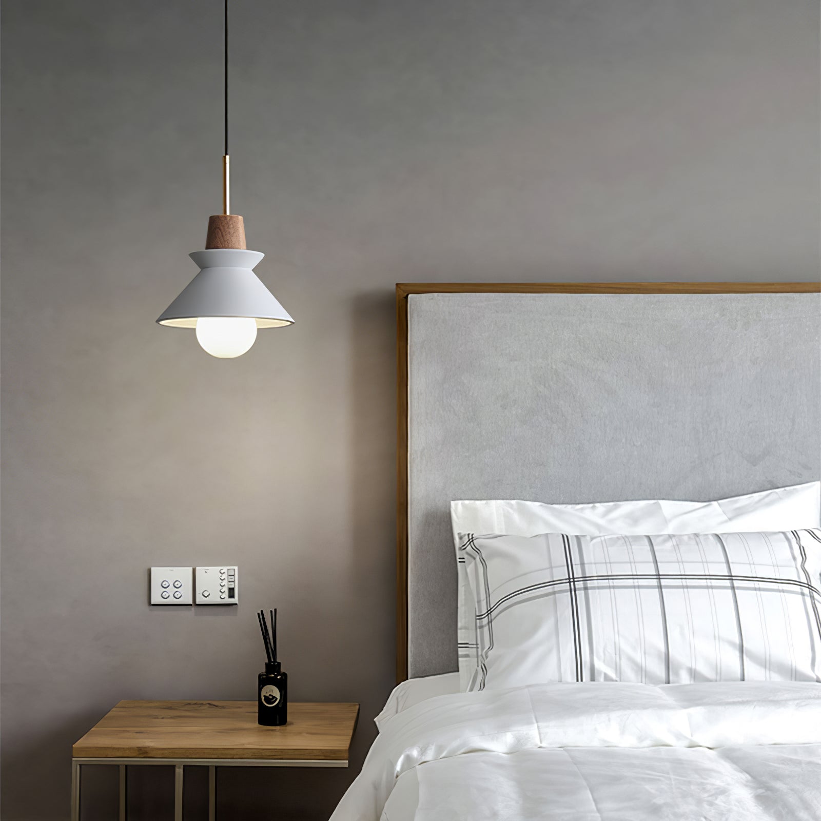 Scandinavian Pendant Lamp for Bedroom | Lersk