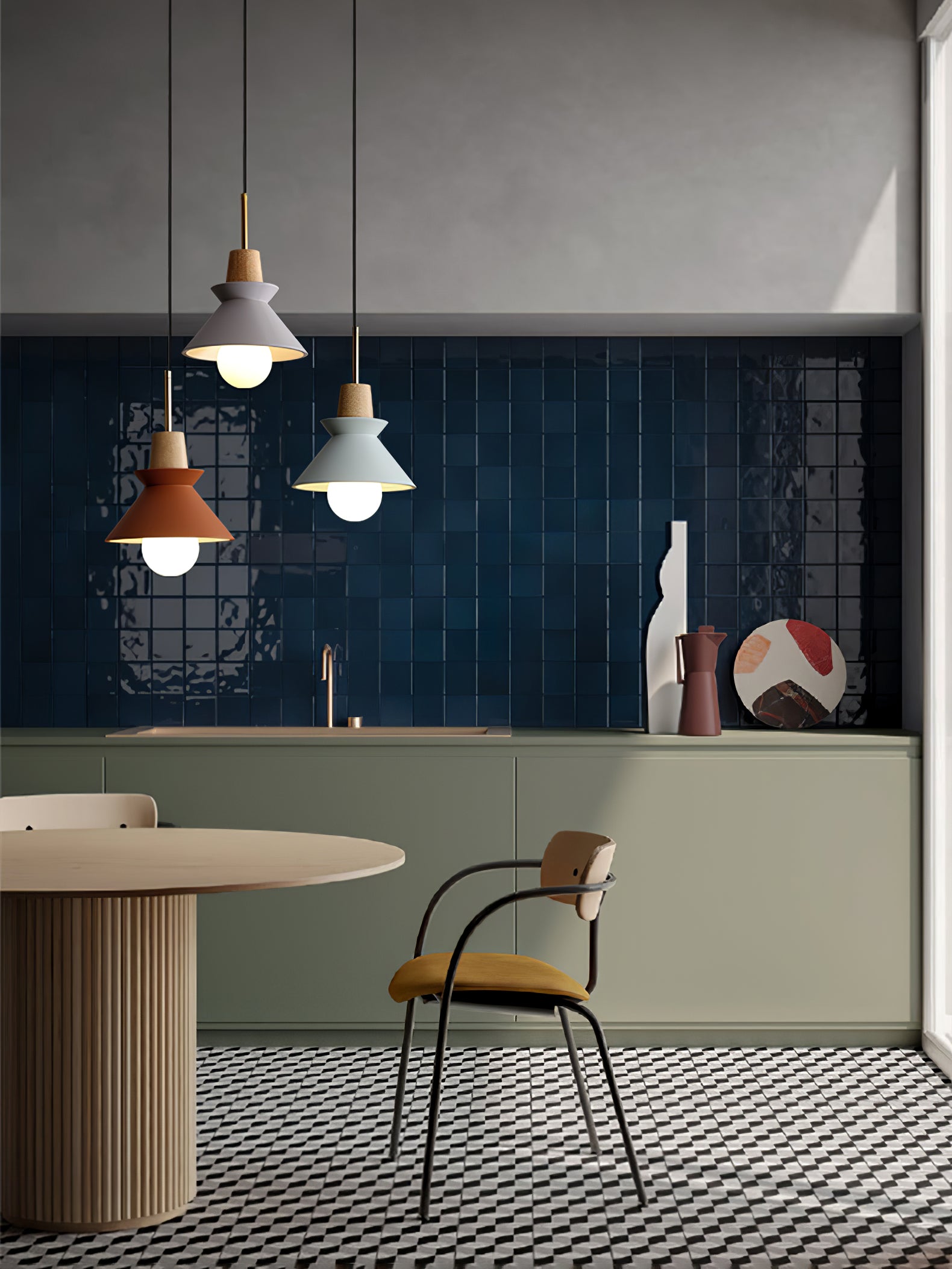 Scandinavian Pendant Lamp for Bedroom | Lersk