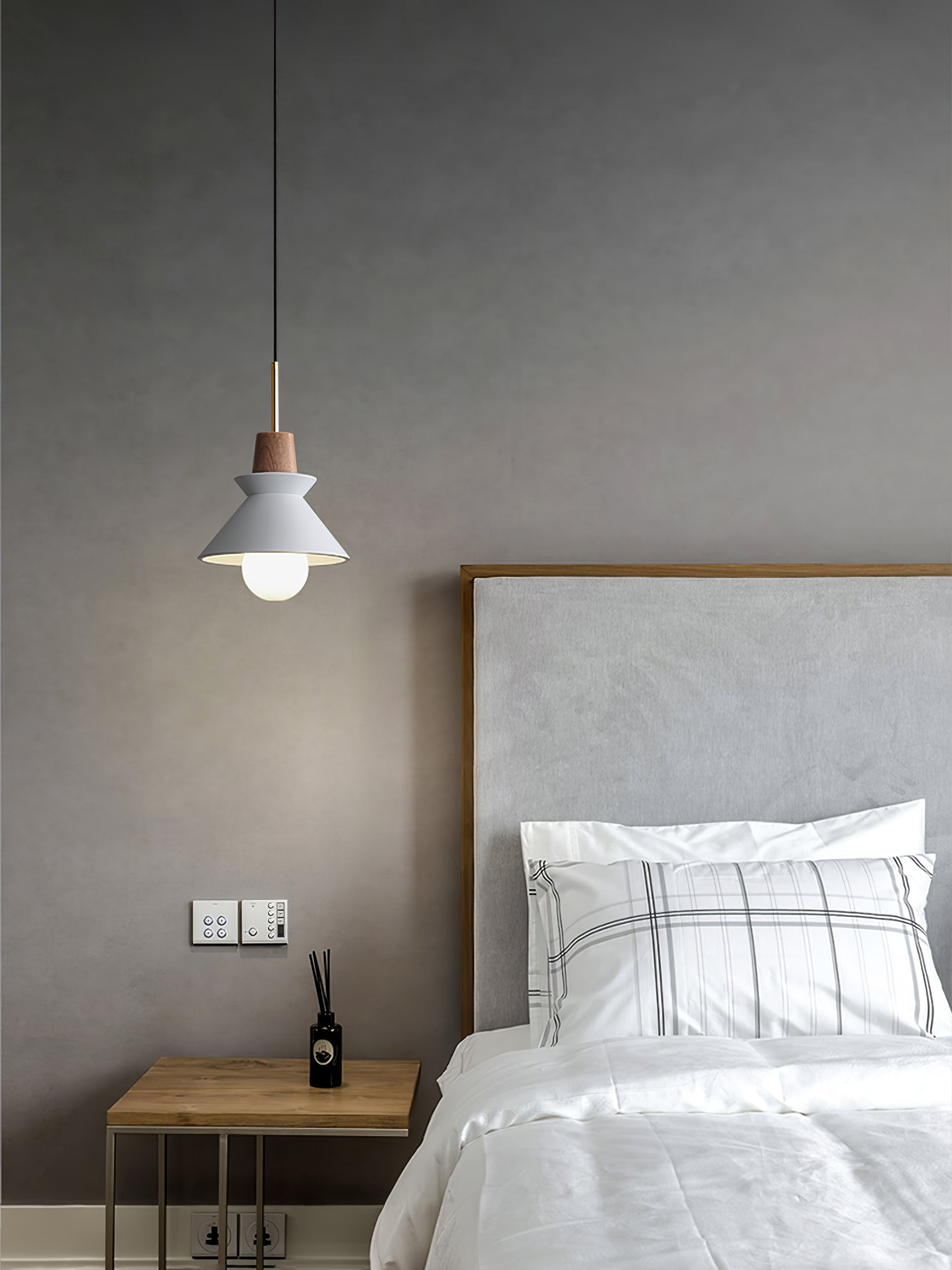 Scandinavian Pendant Lamp for Bedroom | Lersk