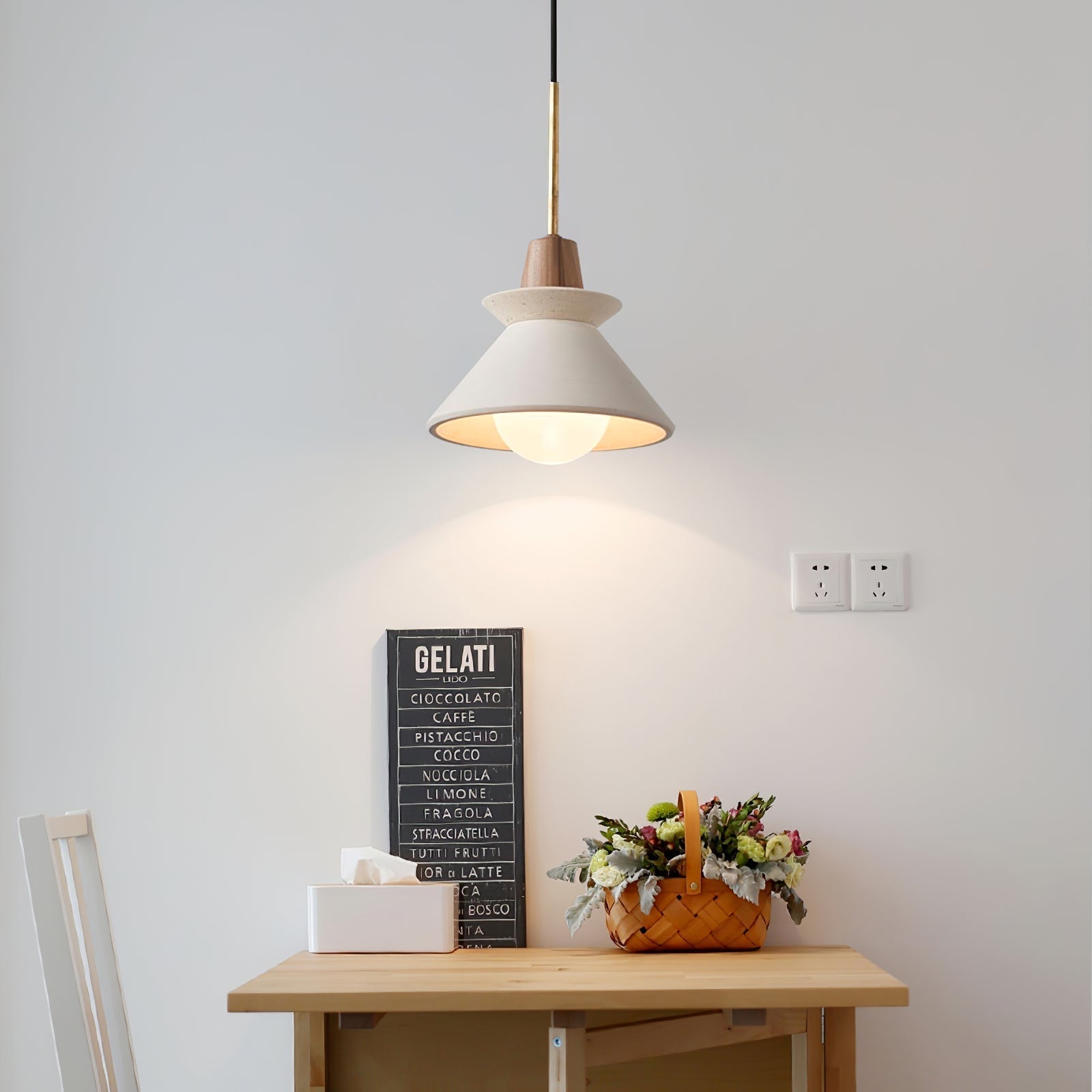 Scandinavian Pendant Lamp for Bedroom | Lersk