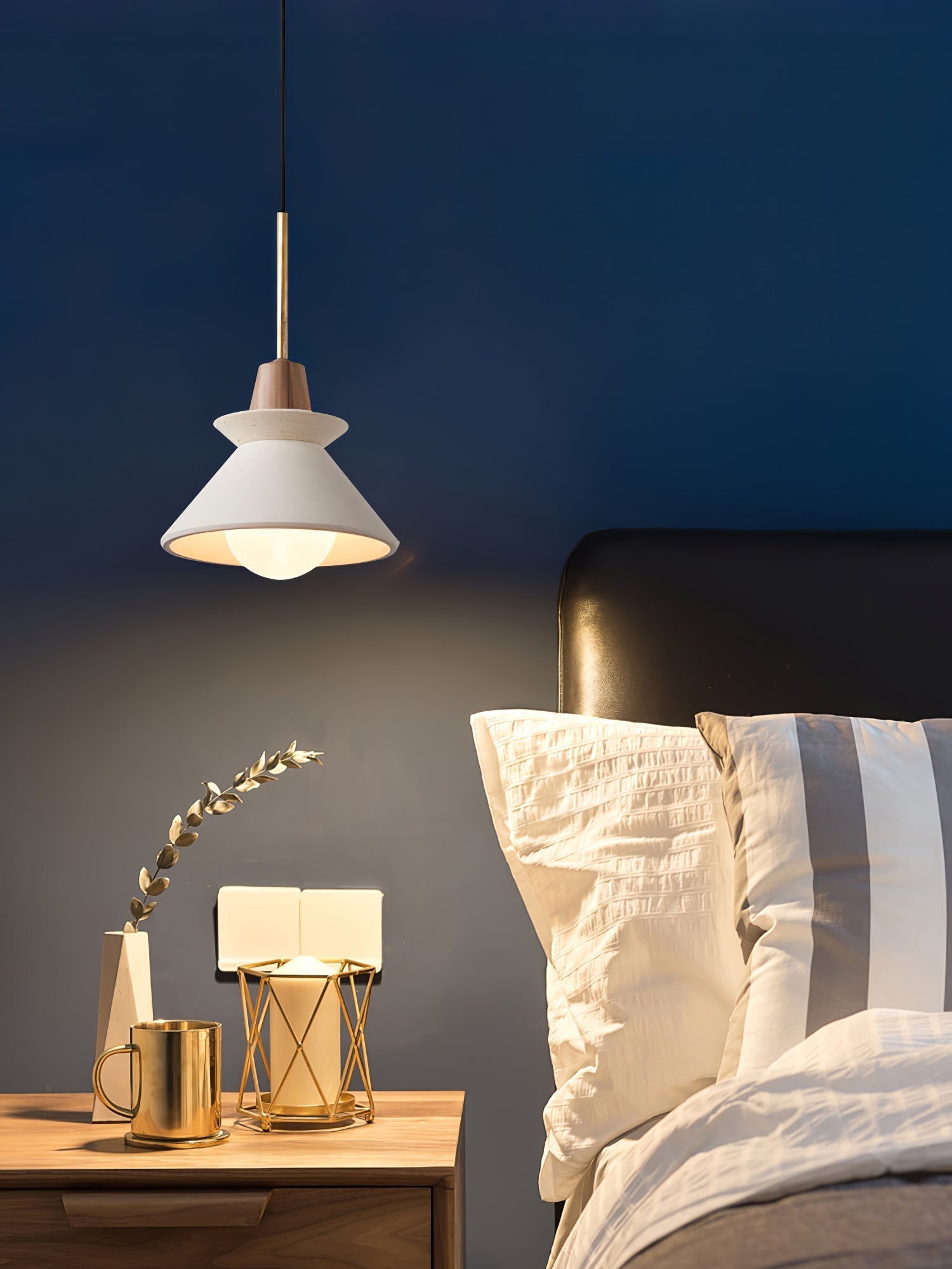 Scandinavian Pendant Lamp for Bedroom | Lersk