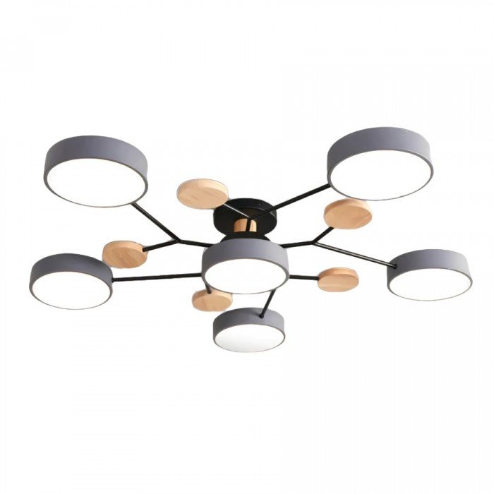 Scandinavian LED Ceiling Light With Branched Design Energy Efficient For Home Decor | Lersk