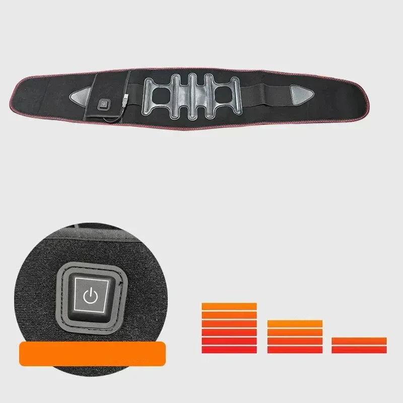 NovaHeat Back Belt with Adjustable Heating for Back Pain | Lersk
