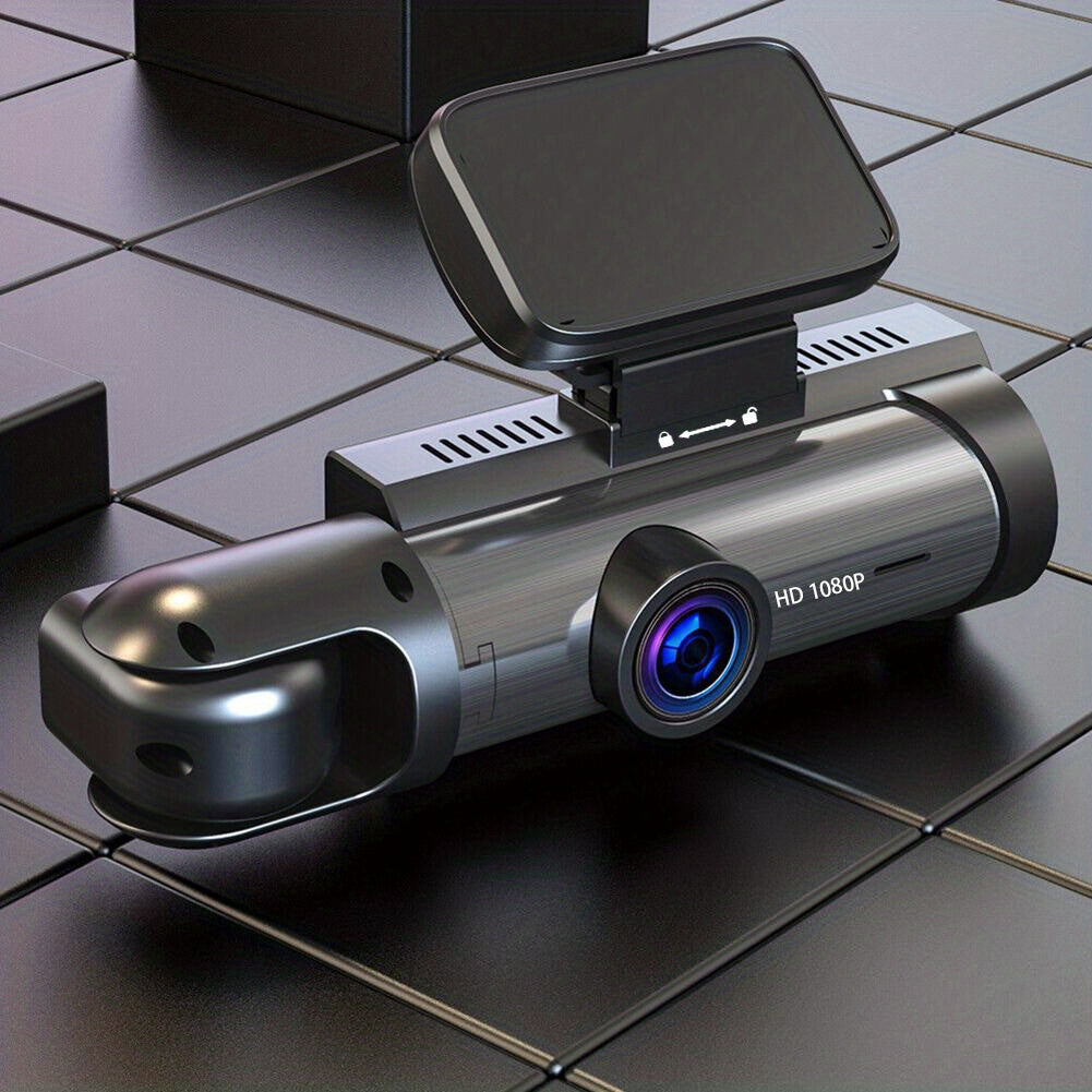 Dash Cam Doppia WiFi 1080P Anteriore e Interna con Visione Notturna IR | Lersk