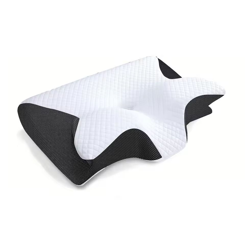 LumaRest 2-In-1 Memory Foam Cervical Orthopedic Pillow | Lersk