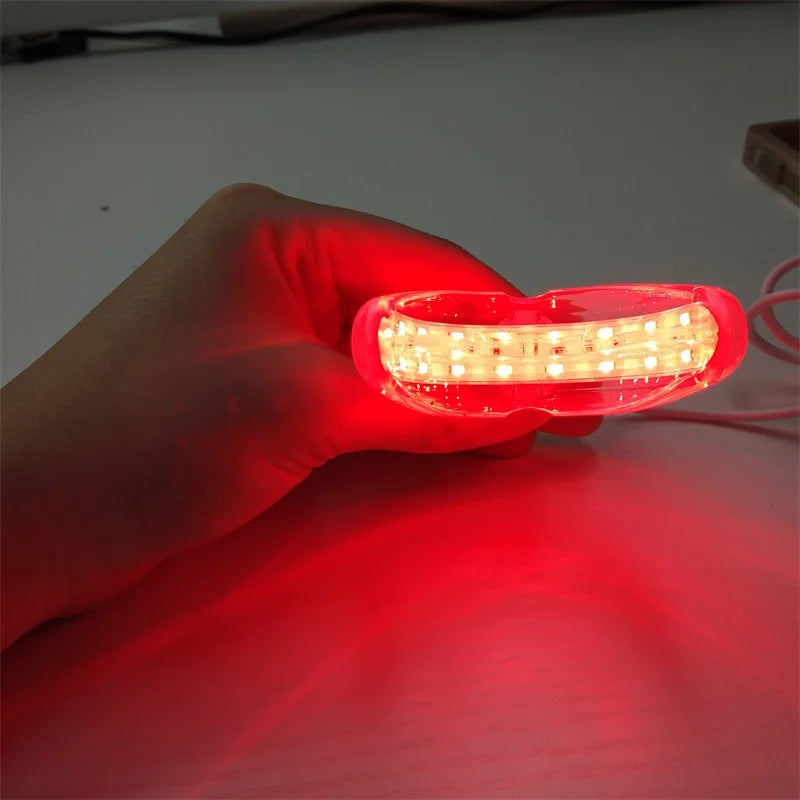 Dispositivo di terapia orale a luce rossa per il comfort di gengive e denti | Lersk