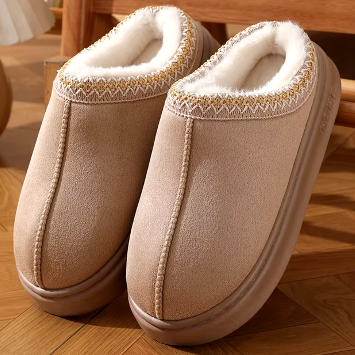 Wool-Lined Sheepskin Slippers for Everyday Home Comfort | Lersk