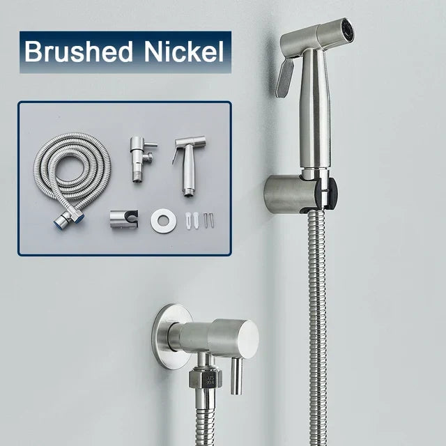 NovaFlow Handheld Bidet Sprayer for Toilet Cleaning and Personal Hygiene at Home