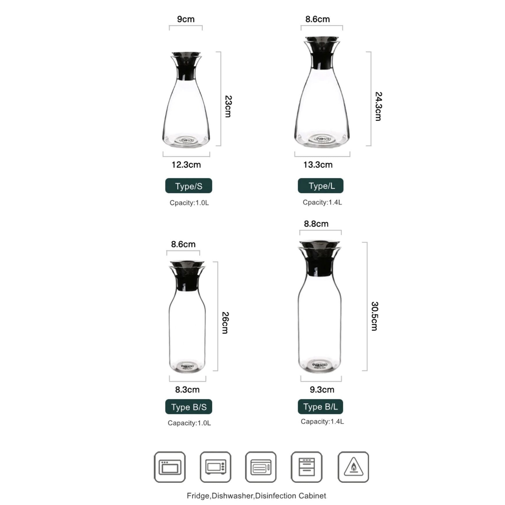 Kirrea Borosilicate Glass Water Bottle | Lersk