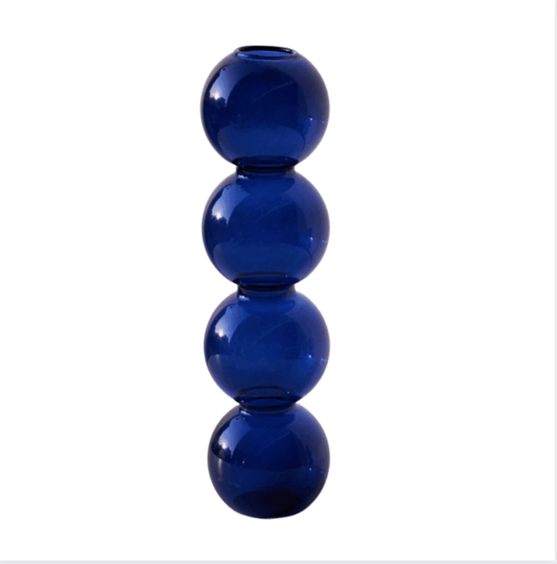 AuraGlass Bubble Vase for Crystal Clear Glass Decor | Lersk
