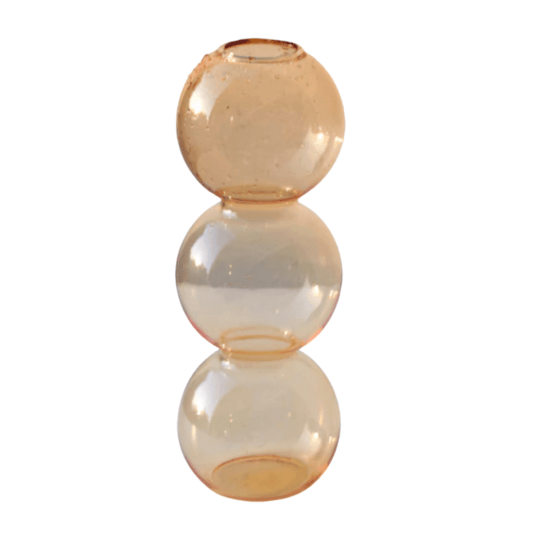 AuraGlass Bubble Vase for Crystal Clear Glass Decor | Lersk